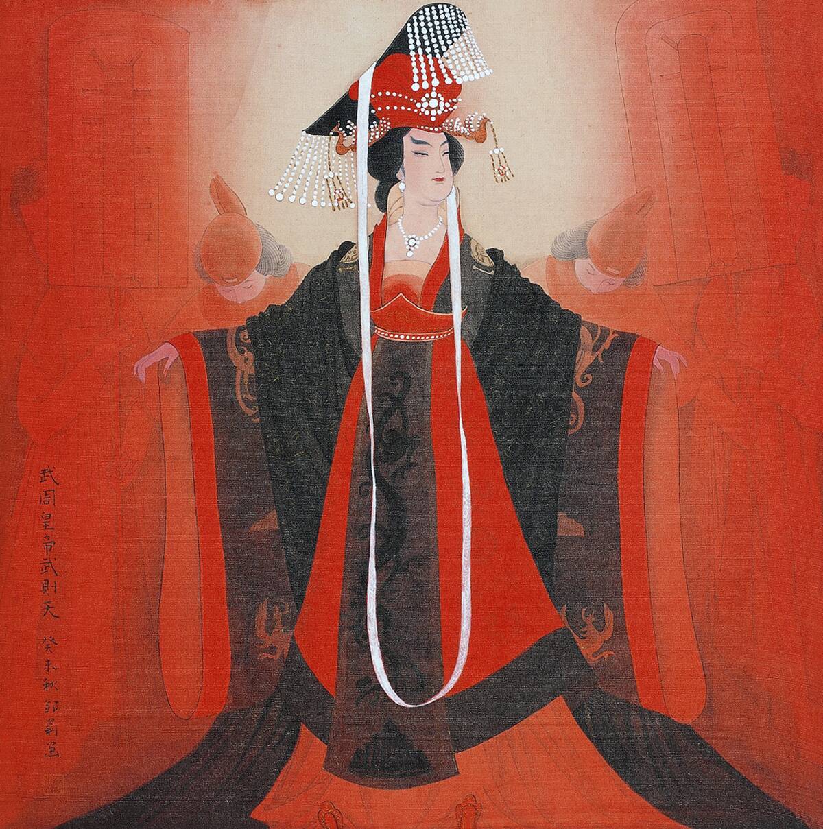 Wu Zetian, Empress Regnant of the Zhou Dynasty.