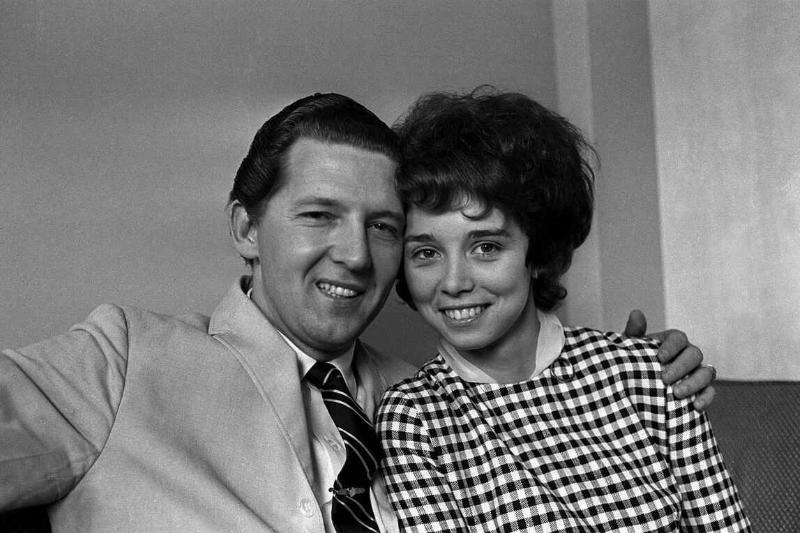 Jerry Lee Lewis with his wife Myra