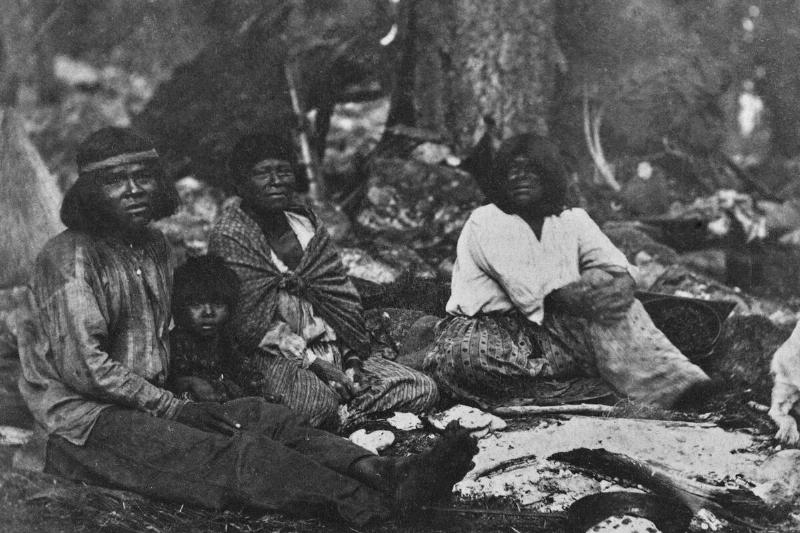 Northern Paiute Tribespeople Northern Paiute Tribespeople
