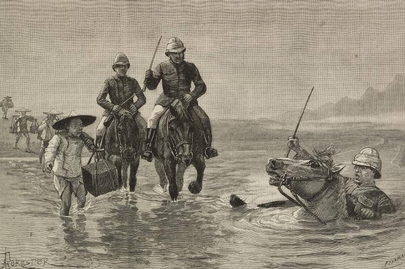 Tumbling in quicksands, Island of Formosa, Taiwan