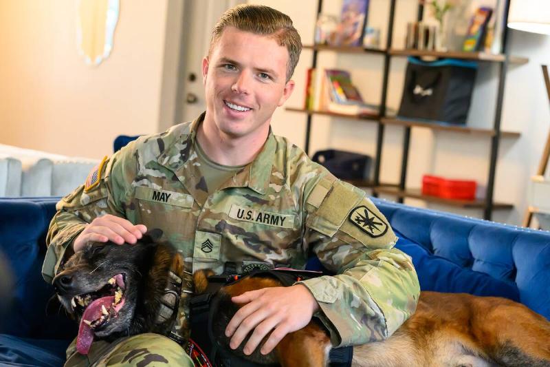 American Humane Helps Reunite Army Staff Sergeant With His Retiring Military Working Dog