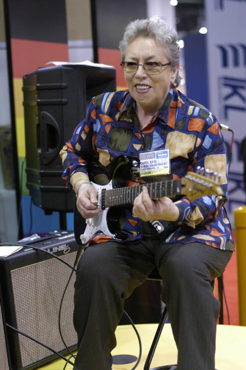 Carol Kaye Performs At NAMM