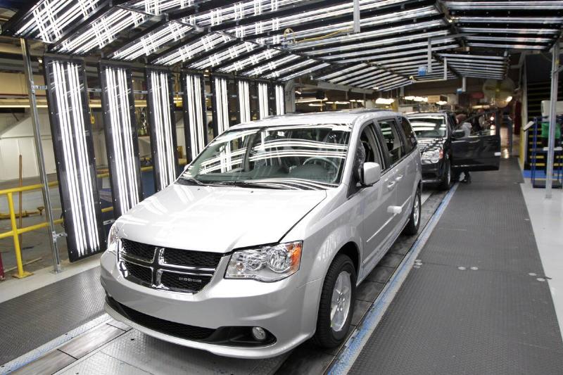 Chrysler Group Celebrates Production Of New 2011 Minivan At Windsor Assembly Plant