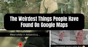 The Weirdest Google Maps Images Ever Discovered On  The Internet, Ranked In Order