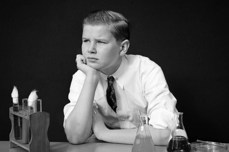 1940s Thoughtful Pre-Teen