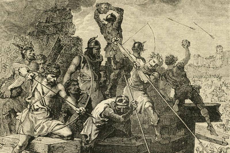 Incident In The Siege Of Paris: Defending The Bridge And Tower Incident In The Siege Of Paris: Defending The Bridge And Tower