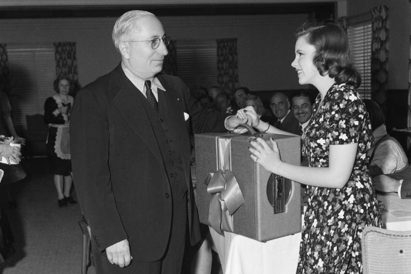 Judy Garland and Louis B. Mayer Judy Garland and Louis B. Mayer