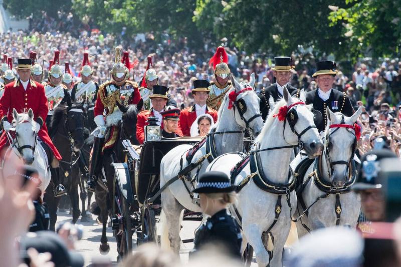 Prince Harry Marries Ms. Meghan Markle - Procession