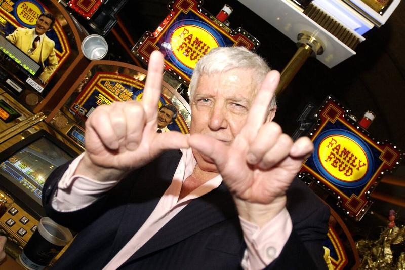 Richard Dawson Launches New Family Feud Video Slots at MGM Grand Hotel