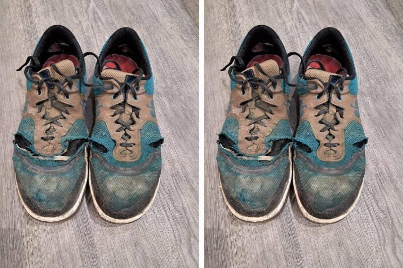 shoes tear2 shoes tear2