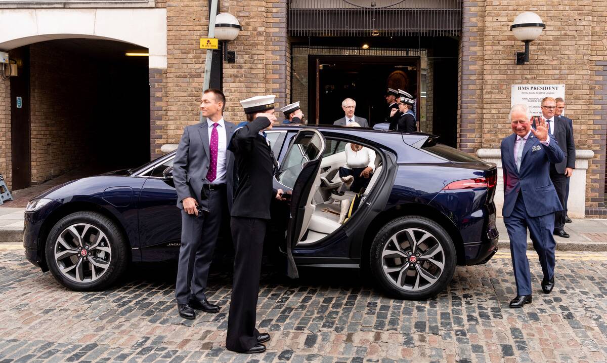 The Prince Of Wales And Duchess Of Cornwall Visit The 'Maiden' Yacht