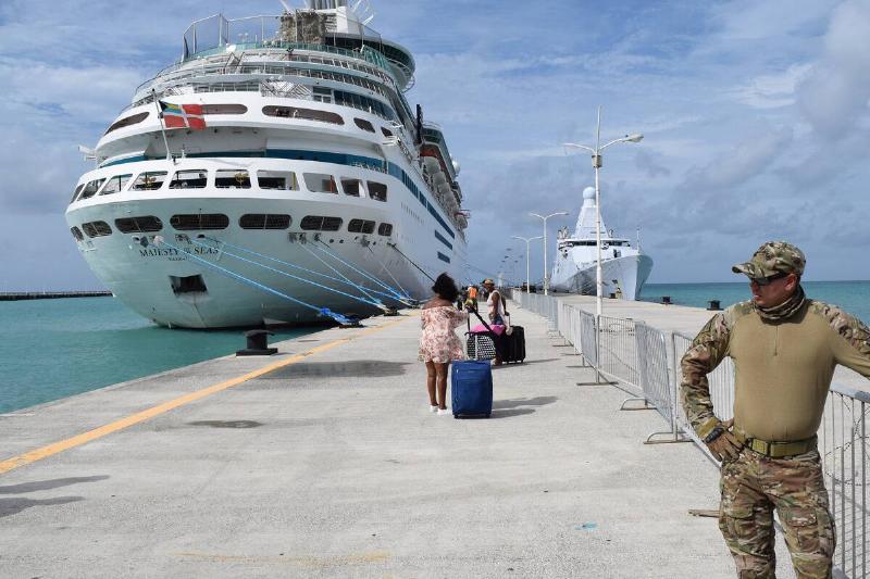 They booked a 5-day pleasure cruise, but wound up on a 2-week hurricane relief mission They booked a 5-day pleasure cruise, but wound up on a 2-week hurricane relief mission