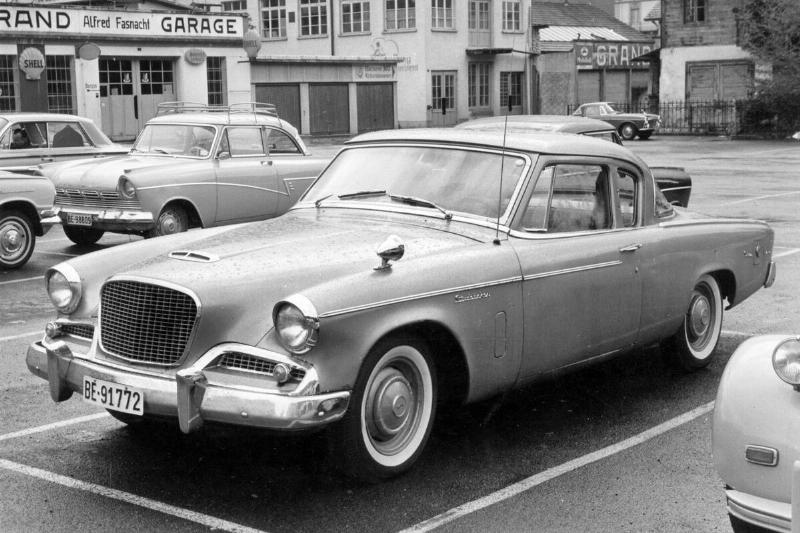 1956 Studebaker Silver Hawk. Creator: Unknown.
