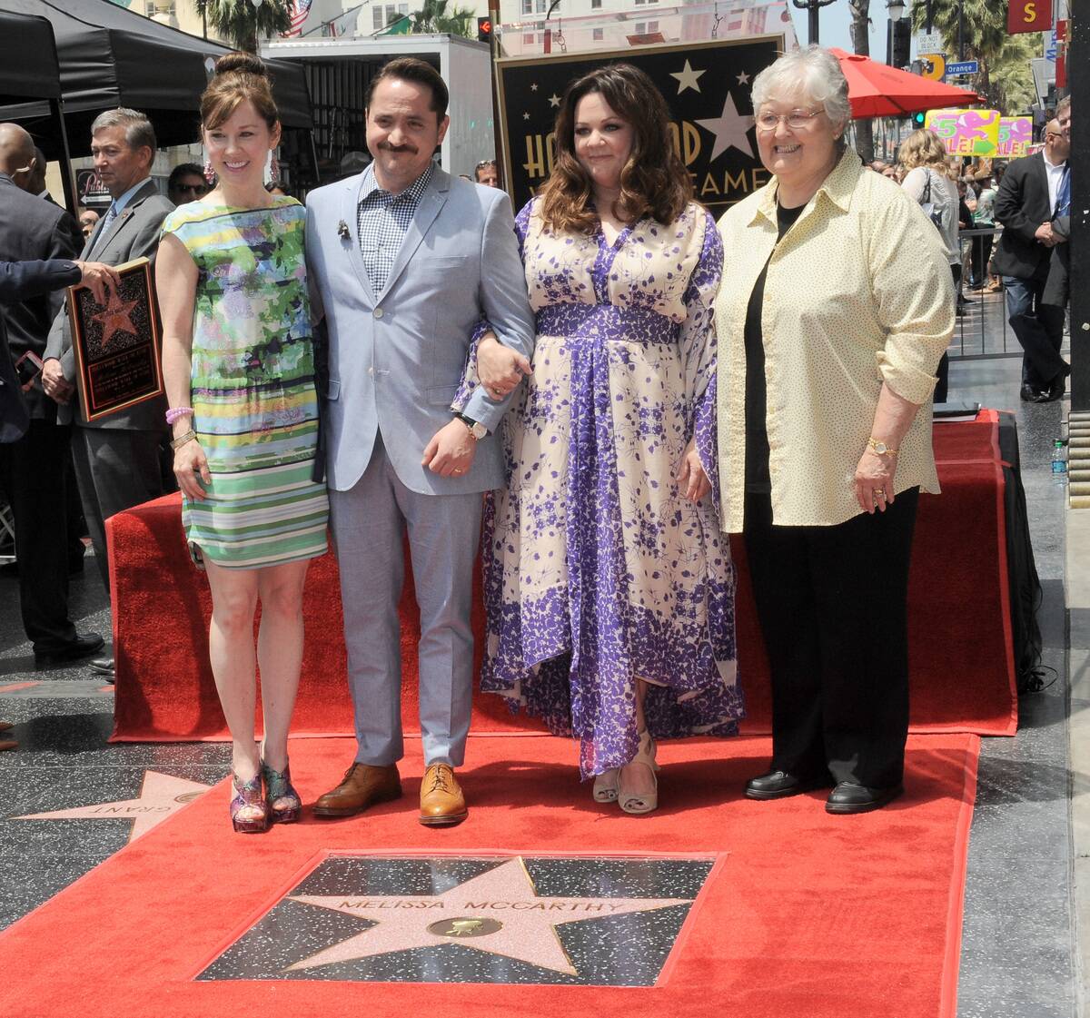 Melissa McCarthy Honored On The Hollywood Walk Of Fame