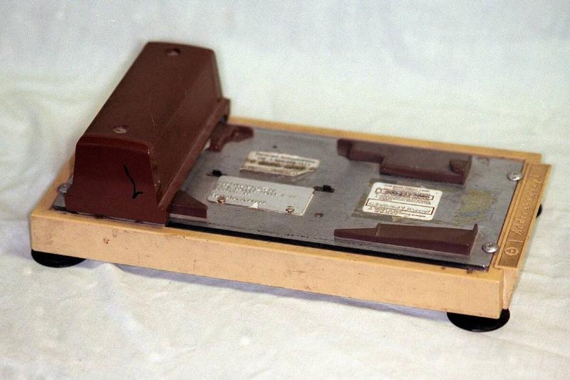 story is about 'future artifacts', all at Al's Collectables & Antiques, 1438 S. Broadway, Denver credit card imprinter story is about 'future artifacts', all at Al's Collectables & Antiques, 1438 S. Broadway, Denver credit card imprinter