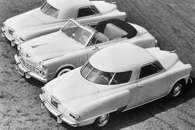 Three 1948 Studebaker Models