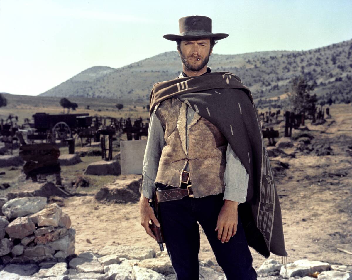 On the set of The Good, The Bad and The Ugly