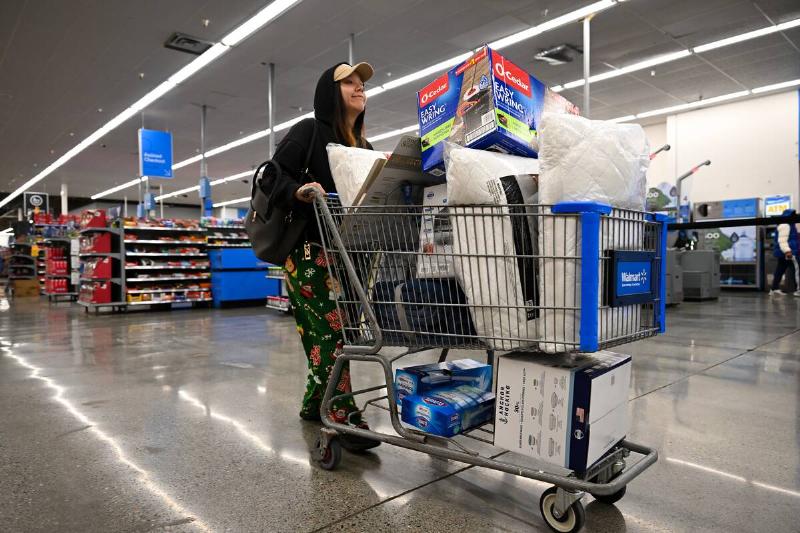 Shopping rush in United States