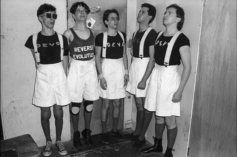 Devo Backstage At Max's Kansas City
