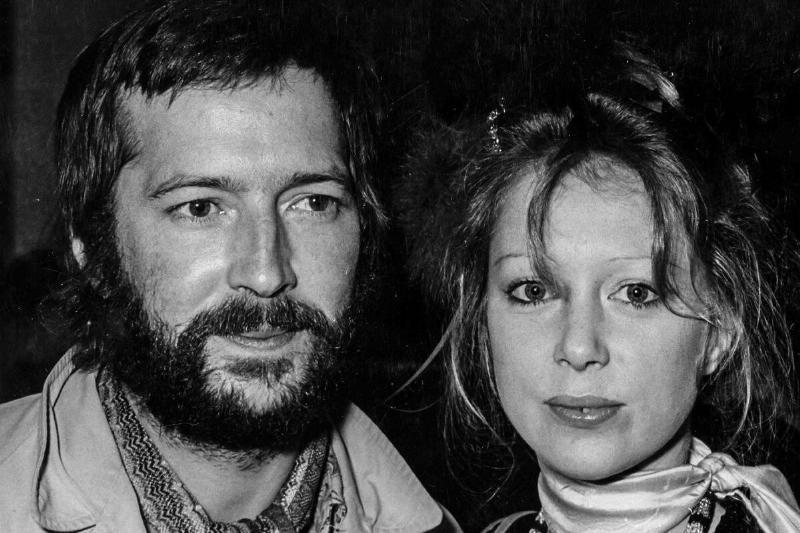 Eric Clapton and Pattie Boyd
