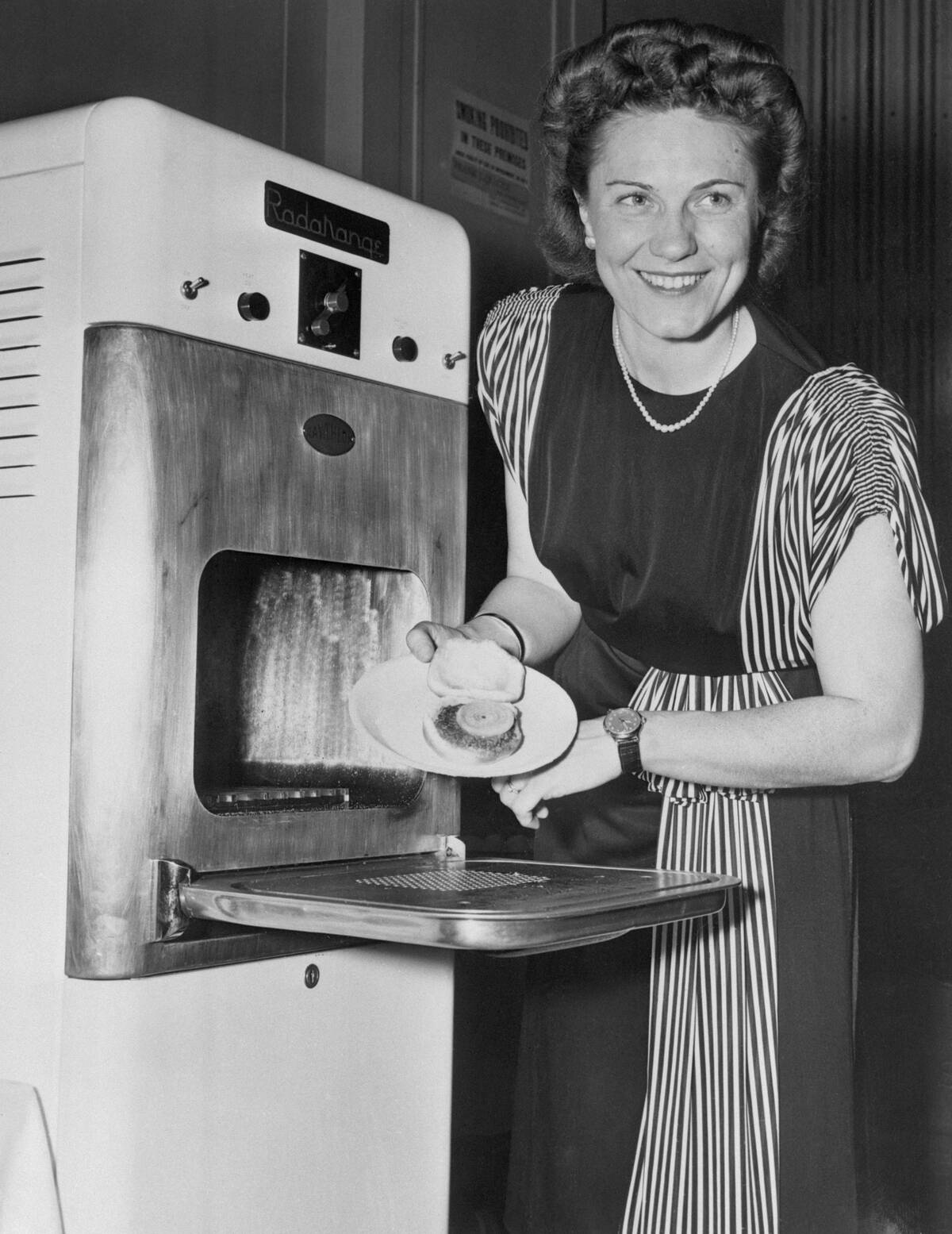 Removing Hamburger from Radarange