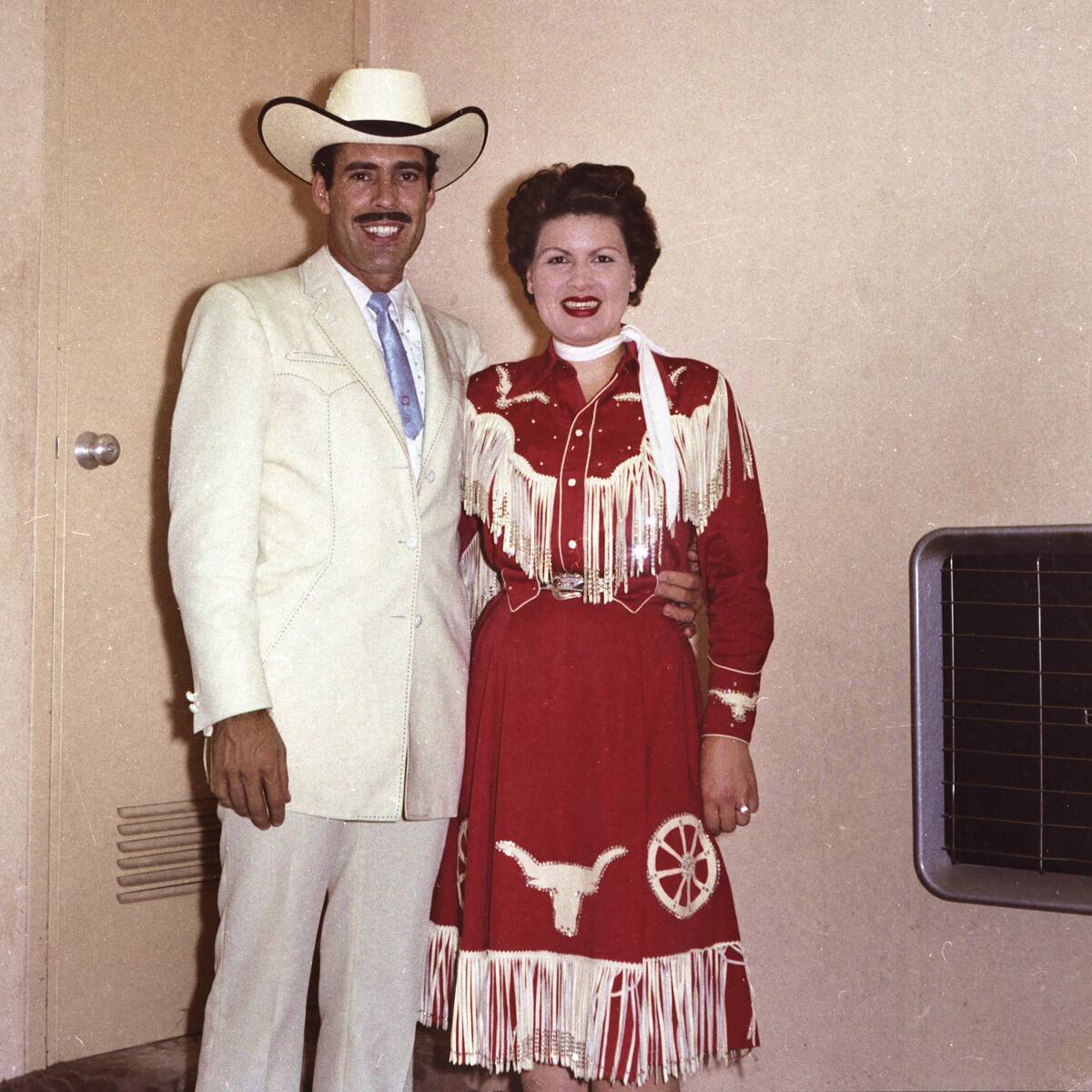 Country Singer Patsy Cline Backstage