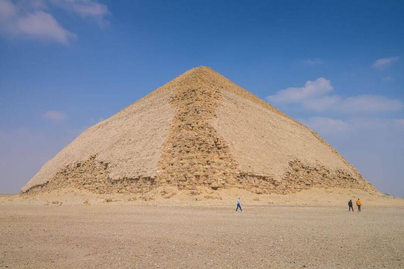 Bent Pyramid of Sneferu, Dahshur, Egypt