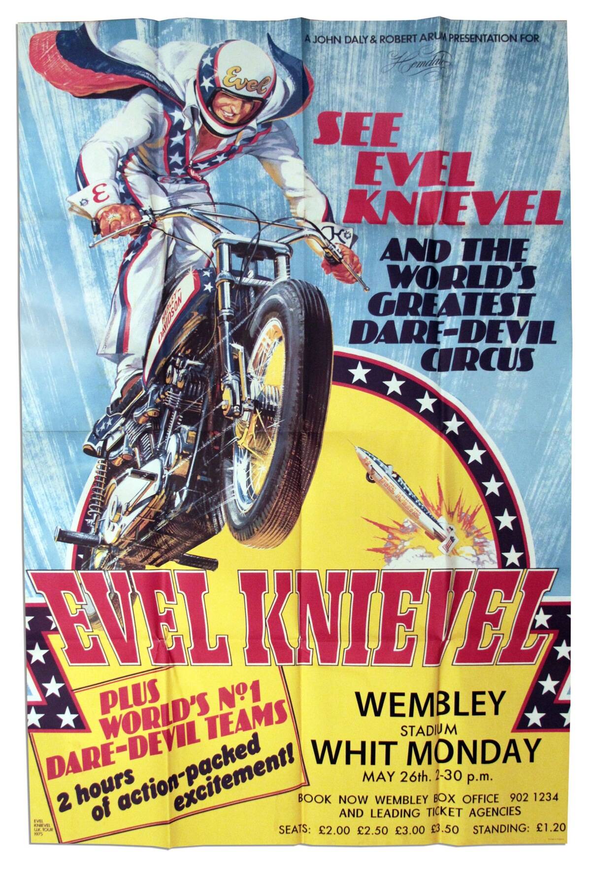 Evel Knievel.