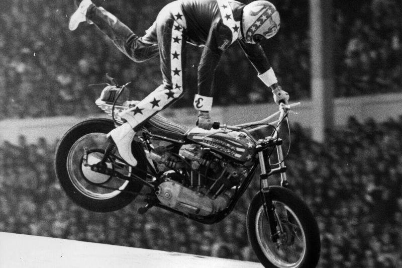 Evel Knievel Wembley Stadium Jump