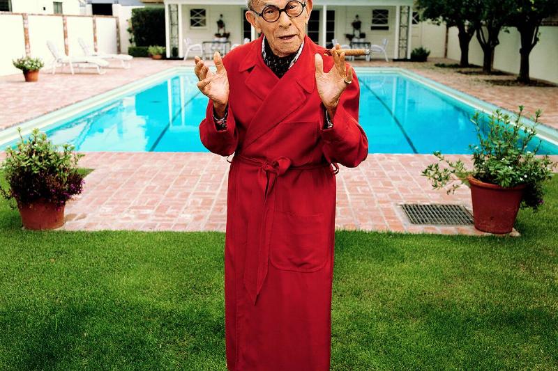 Portrait Of George Burns