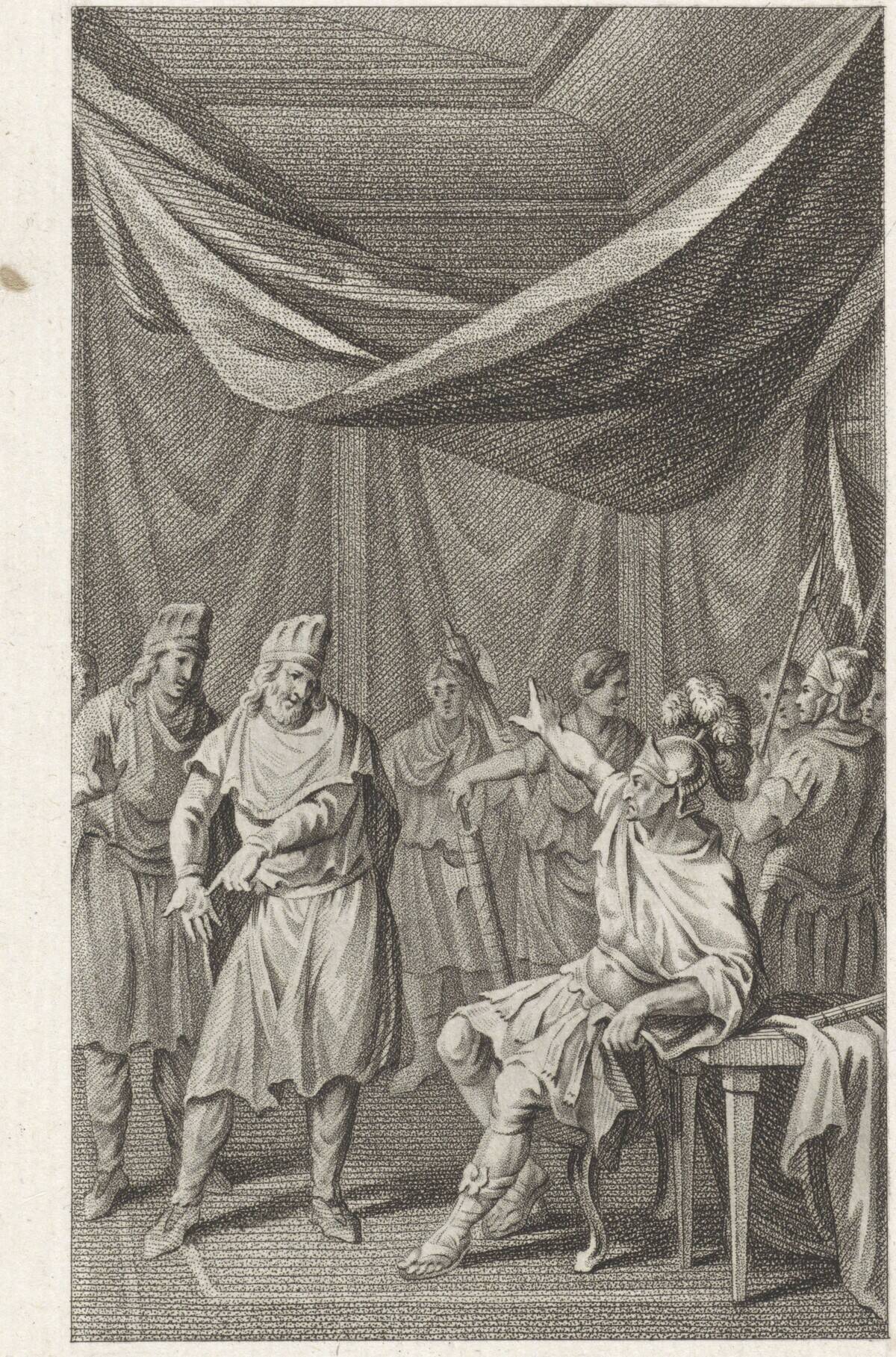 The Parthian general of the field