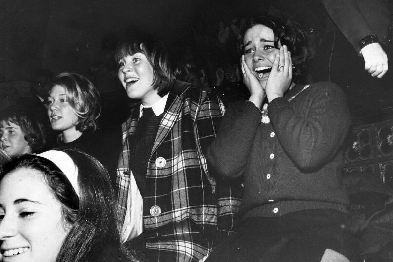 Beatles Fans At 'The Ed Sullivan Show'