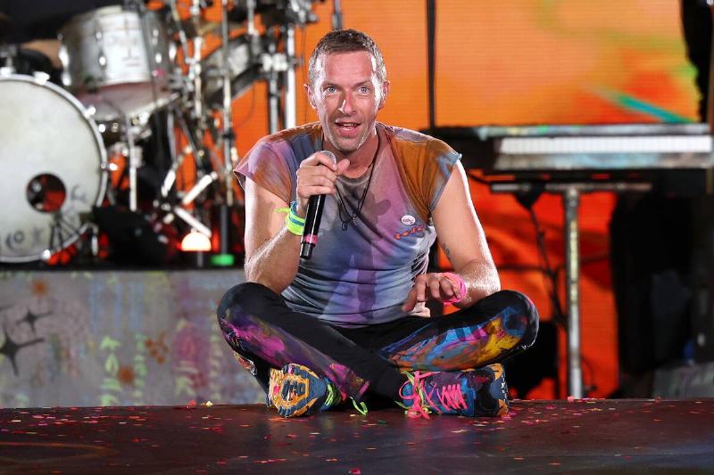 Coldplay Performs At Rose Bowl Stadium