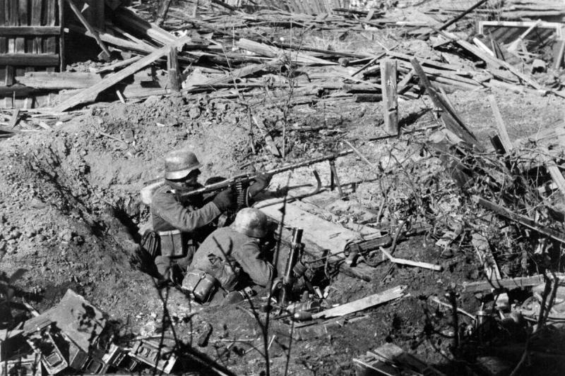 German Soldiers At Stalingrad