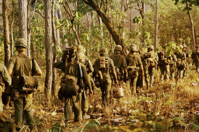 US Air Cavalry Engineers at Chu Phong, Vietnam