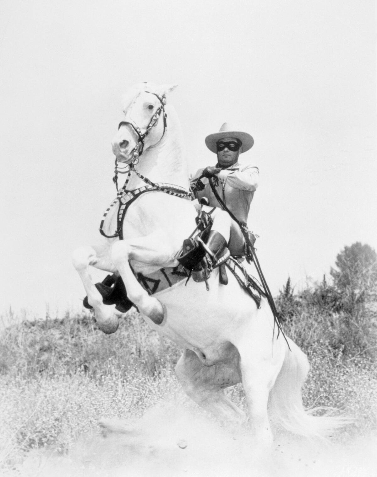 Clayton Moore as Lone Ranger