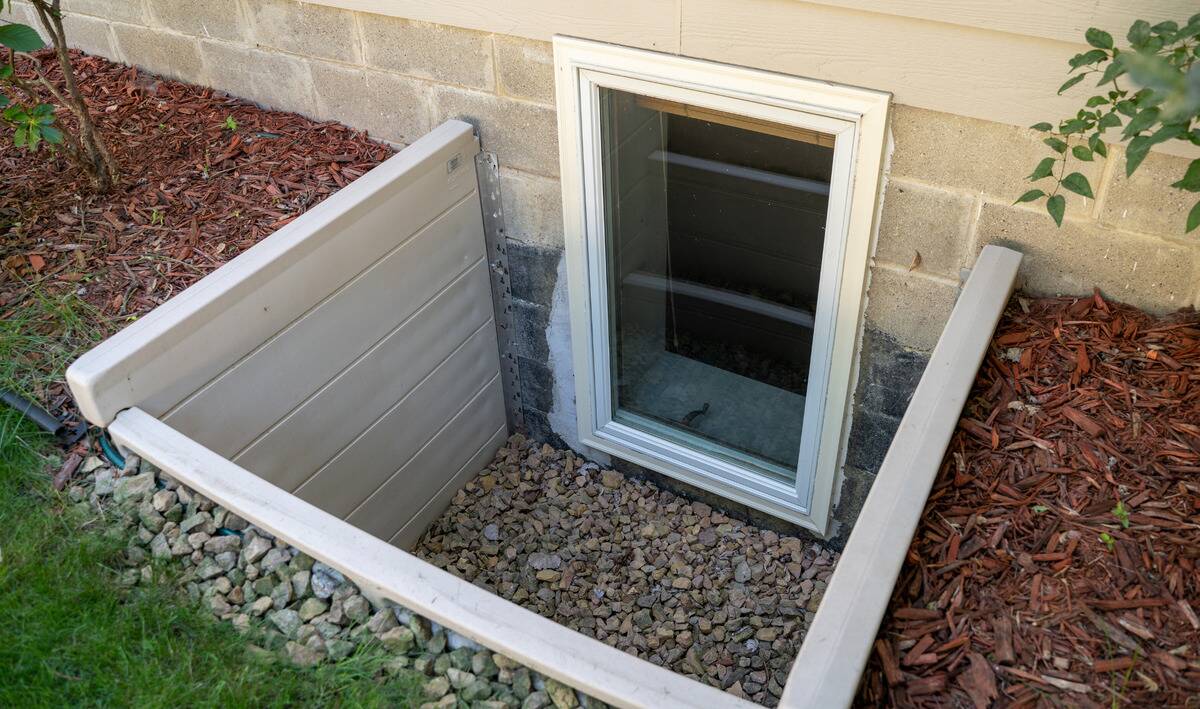 homesecurity7 A deep basement window well.