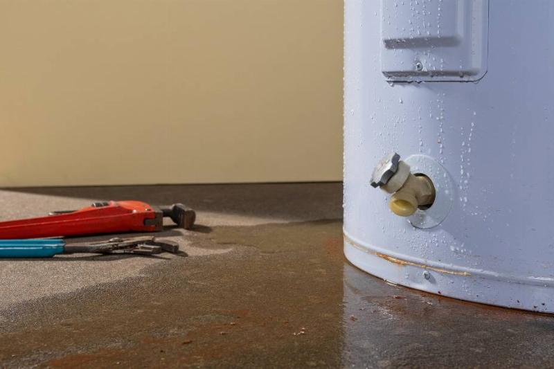 344 Leaking water heater