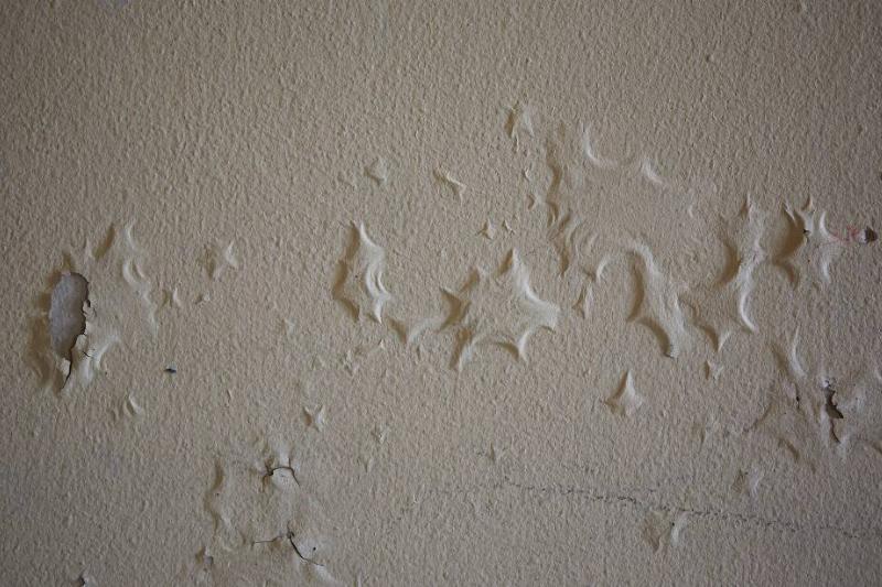 353 Moisture under paint.