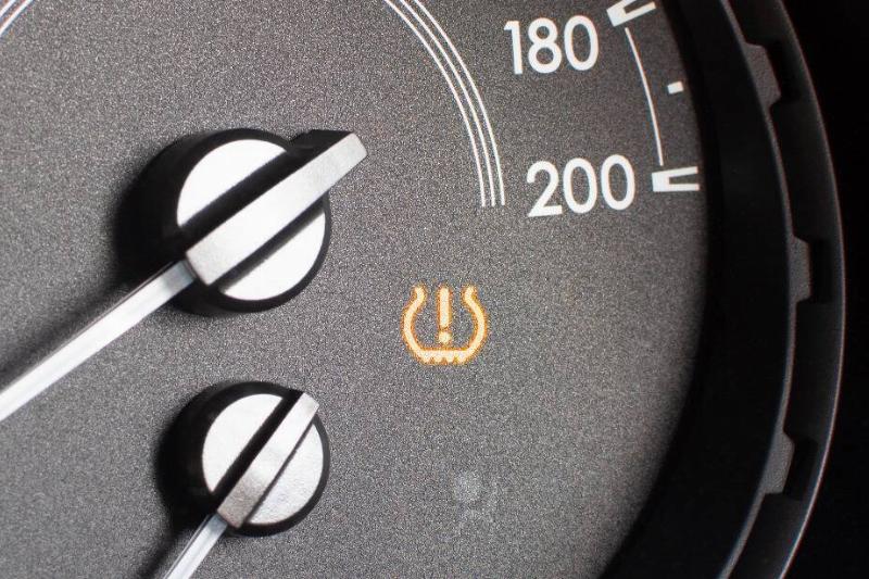 358 Tire pressure light.