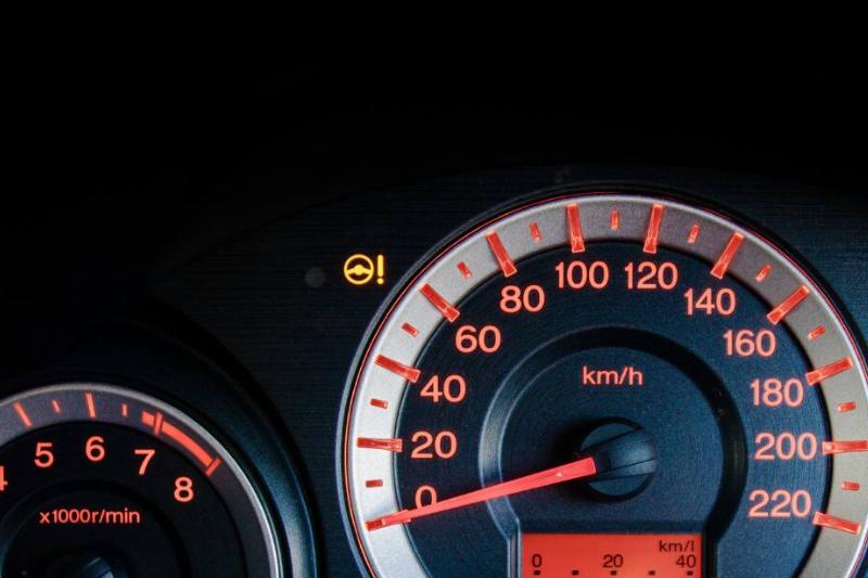 367 Power steering warning light.