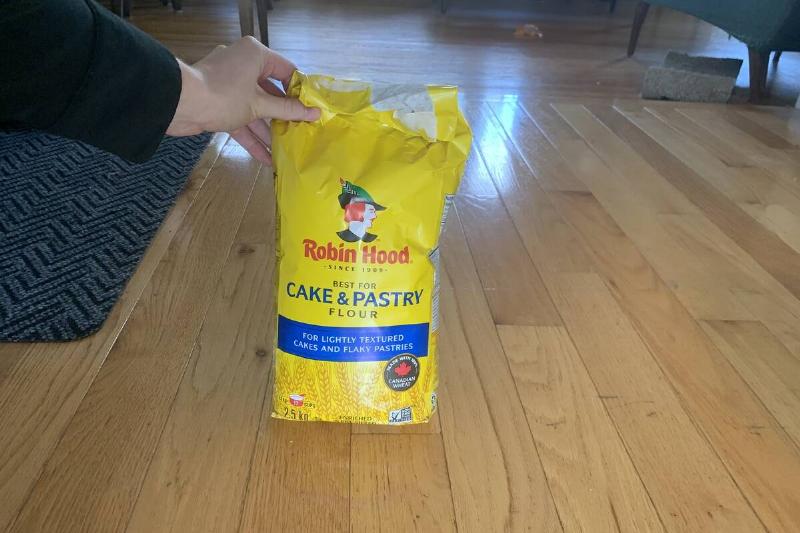 A bag of flour
