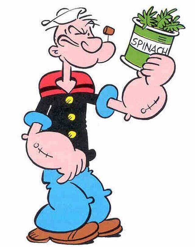 Illustration of 'Popeye the Sailor Man'