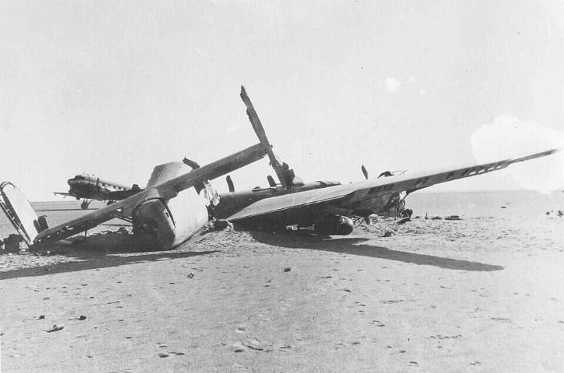 Tail_view_of_the_crashed_Consolidated_B-24D__Lady_Be_Good._