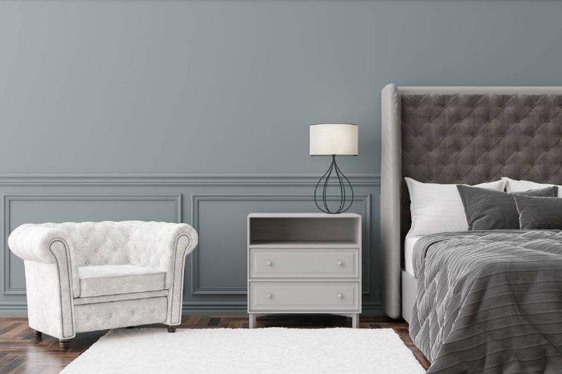empty-wall-in-modern-bedroom-mock-up-interior-in-2024-12-07-13-51-18-utc Modern bedroom furniture not pushed against the walls.