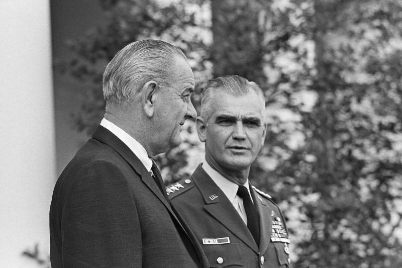 General Westmoreland and President Johnson