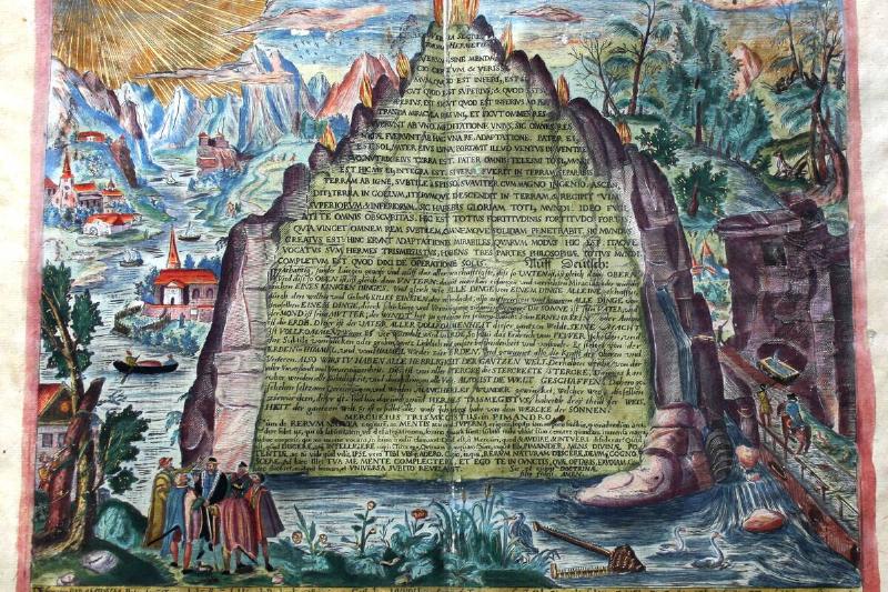 Tabula Smaragdina (Emerald Tablet Of Hermes Trismegistus)