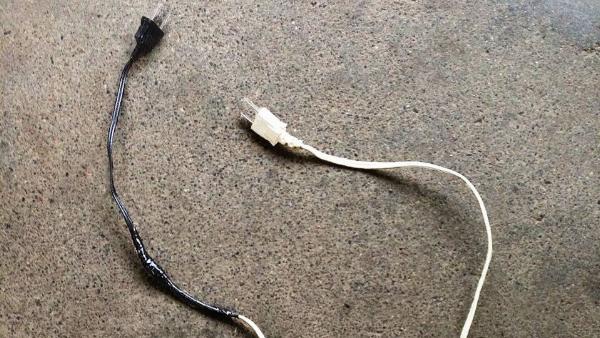 Double-ended extension cord.