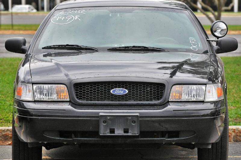 Ford Crown Victoria parked in a spot