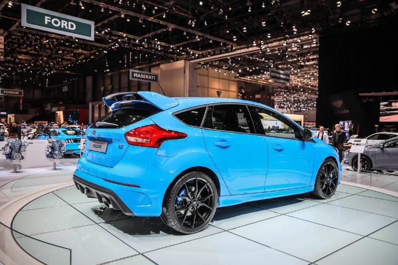 Ford Focus RS on display